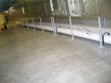 floor coating before